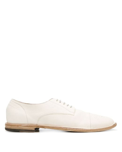 Pantanetti lace-up Derby shoes White