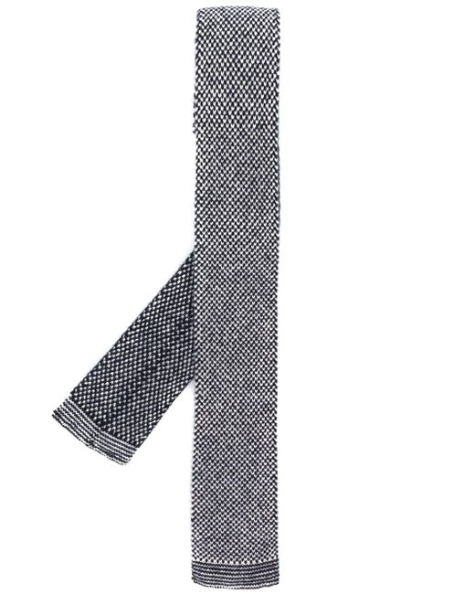 N.Peal birdseye knitted tie