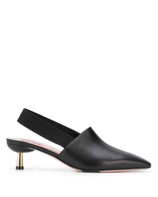 Bally pointed mules Black