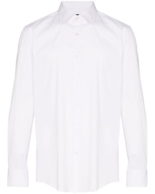 Hugo Hugo Boss button-down cotton shirt White
