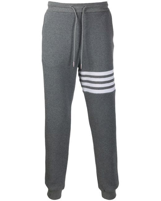 Thom Browne 4-Bar Stripe Sweatpants Grey