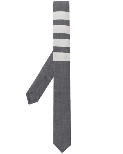 Thom Browne 4-bar Classic Tie Grey
