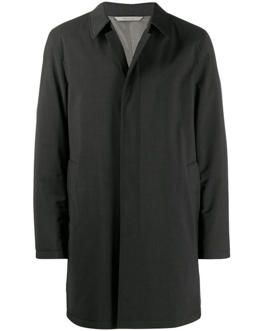 Canali classic trench coat Black