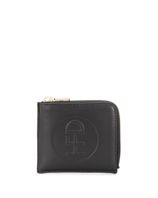 Honey Fucking Dijon embossed logo zip-around wallet