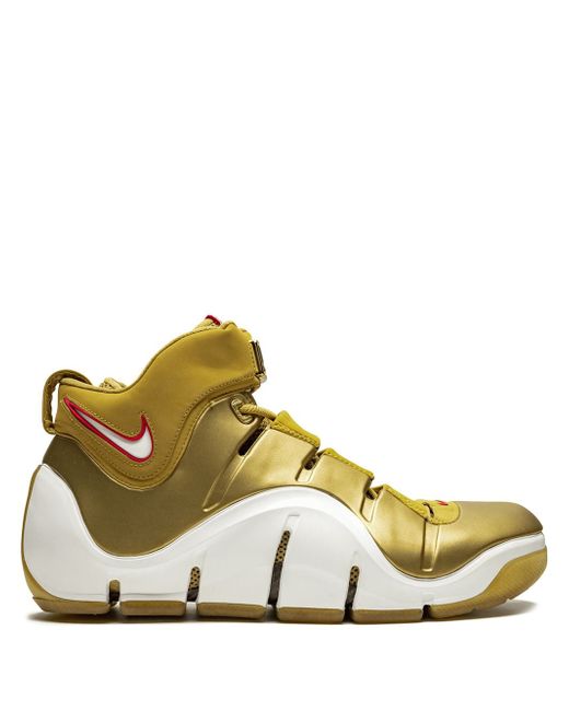 Nike Zoom Lebron 4 sneakers GOLD