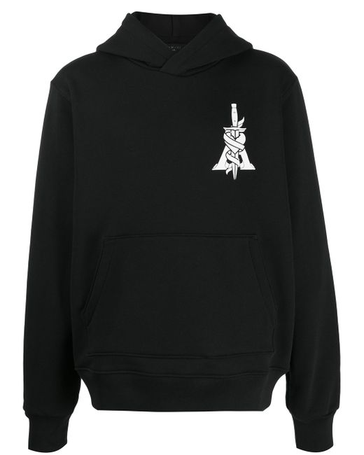 Amiri chest logo hoodie
