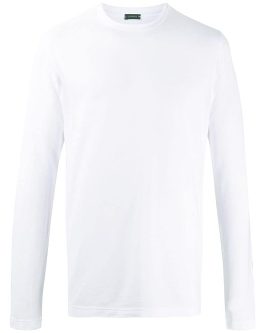 Zanone long-sleeved T-shirt