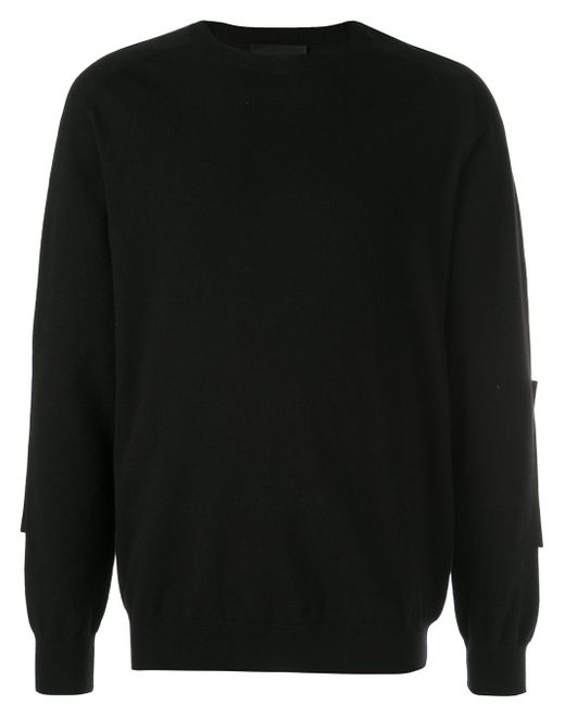 Wardrobe.Nyc WARDROBE. NYC Release 03 fine knit raglan sweater Black
