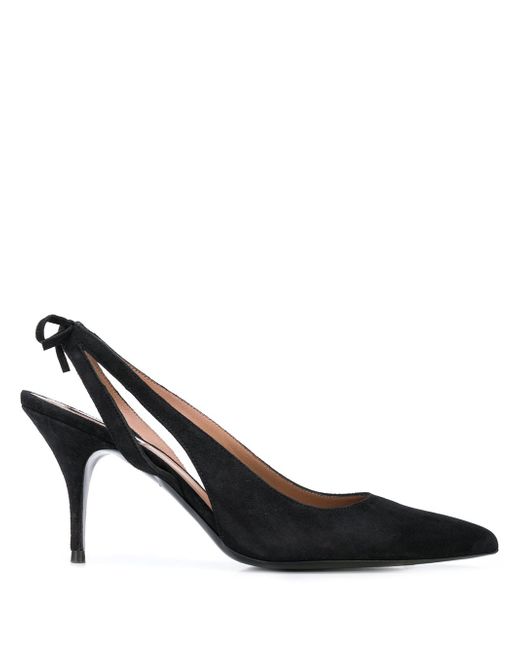 Tabitha Simmons pointed bow back pumps