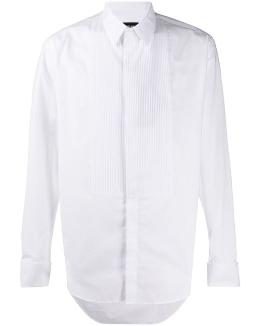 Giorgio Armani pleated-bib formal shirt
