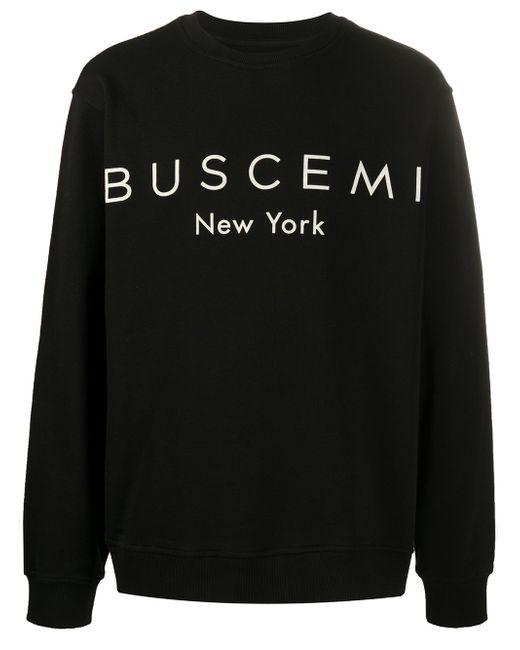 Buscemi logo-print sweatshirt Black