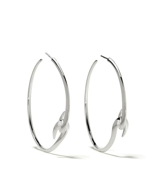 Shaun Leane Hook large hoop earrings