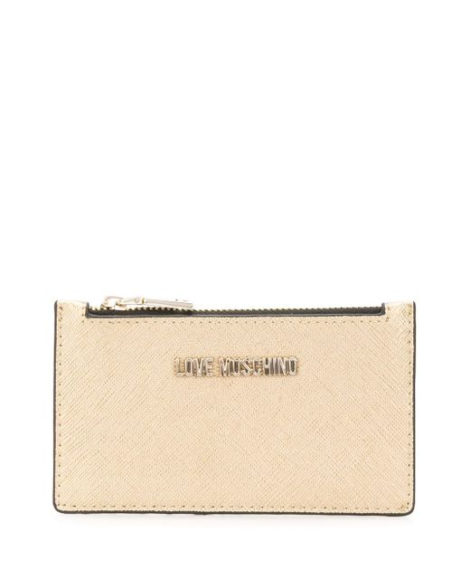 Love Moschino logo zipped wallet