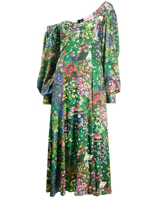 Natasha Zinko floral-print asymmetric dress
