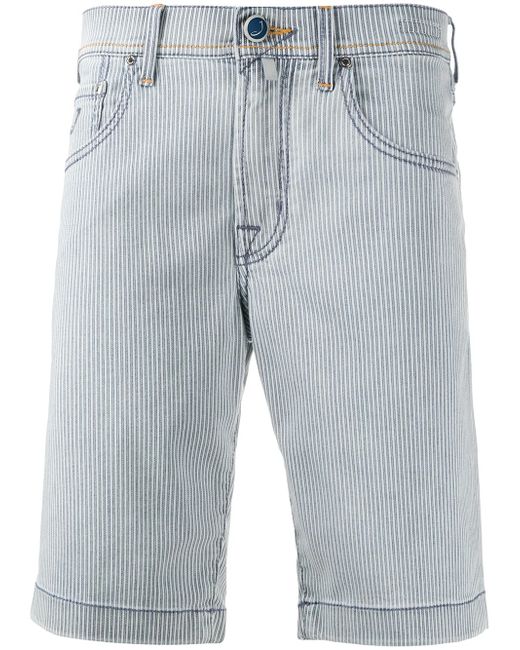 Jacob Cohёn handkerchief detail denim shorts