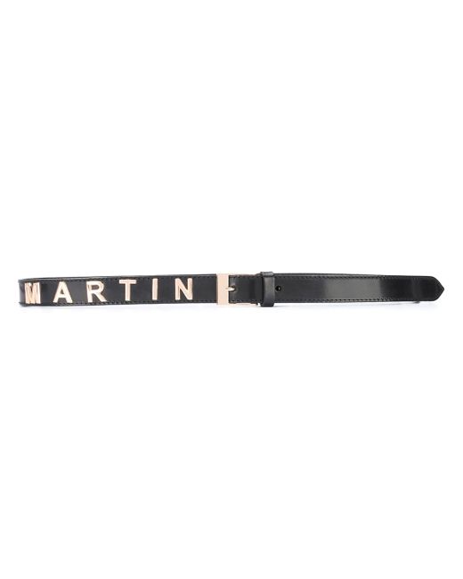 Martine Rose logo embossed belt