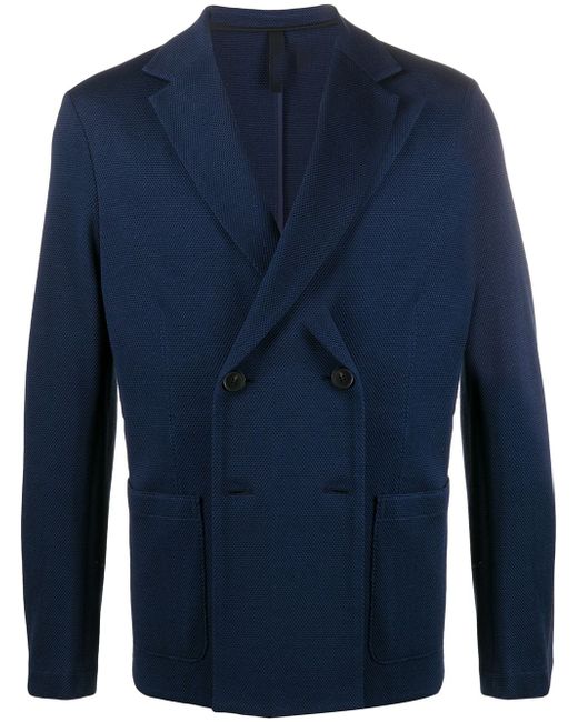 Harris Wharf London Rice Stitch fitted blazer