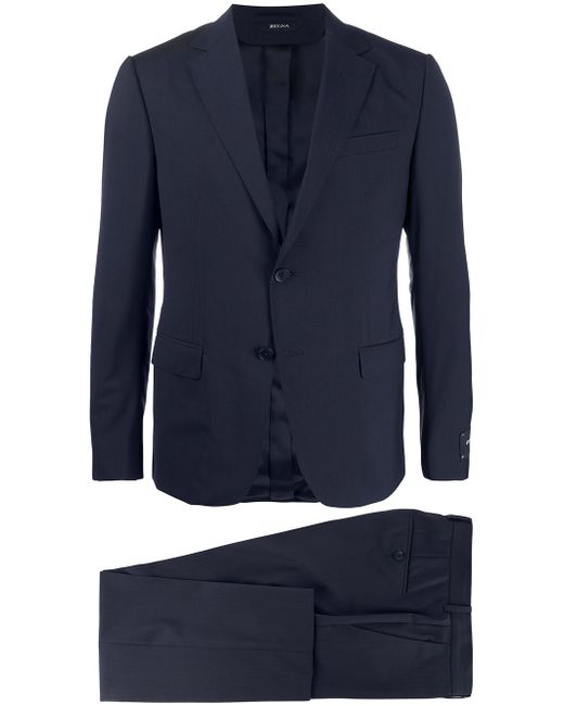 Z Zegna single-breasted two-piece suit