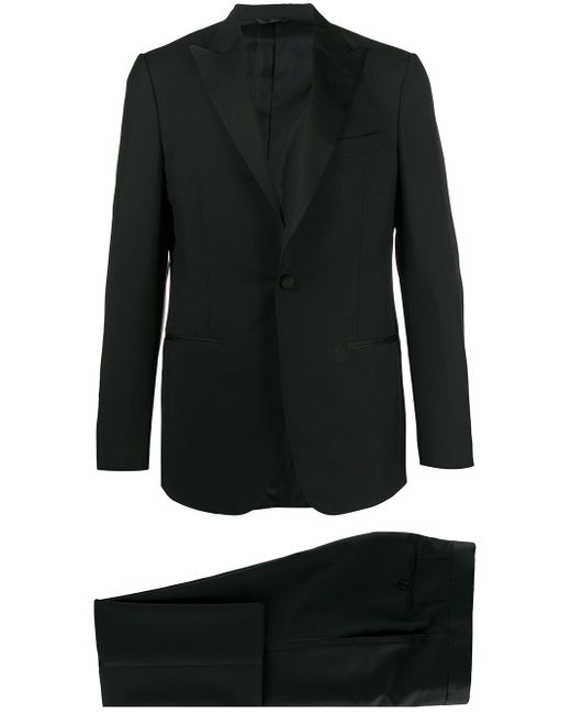 Dell'oglio fitted tuxedo suit
