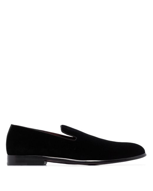Dolce & Gabbana classic velvet slip on loafers