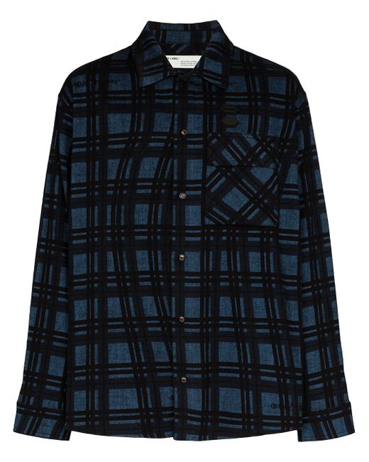 Off-White flannel check shirt