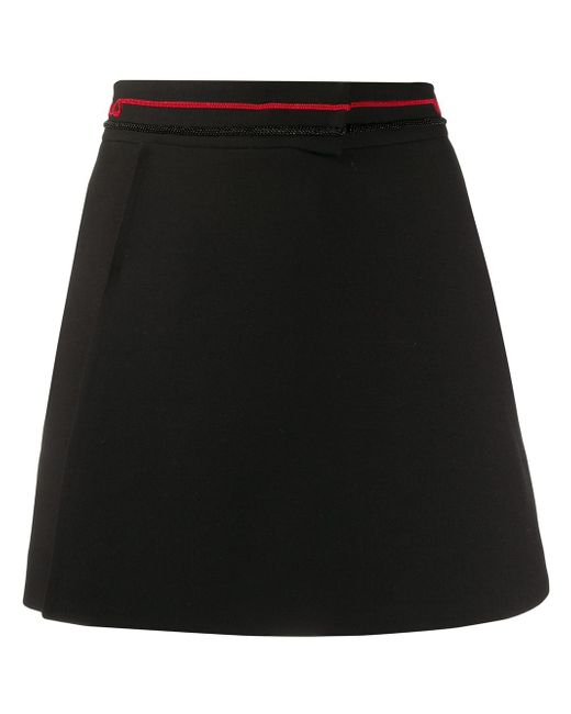 Valentino beaded logo shorts