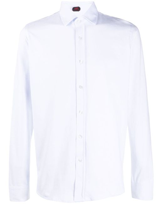 Mp Massimo Piombo logo-patch dress shirt