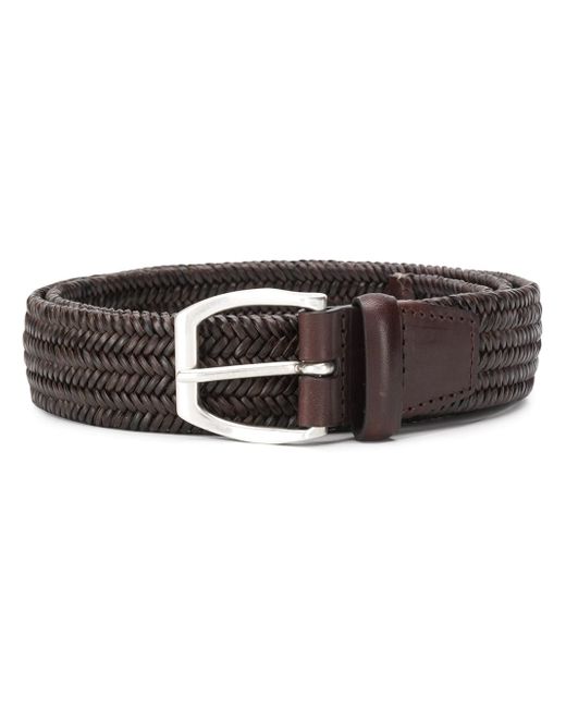 Orciani braided style buckled belt