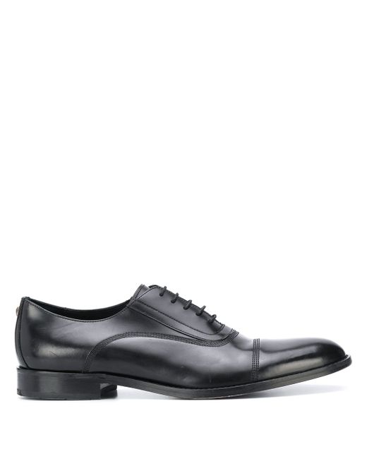 Karl Lagerfeld pointed toe lace-up Derby shoes