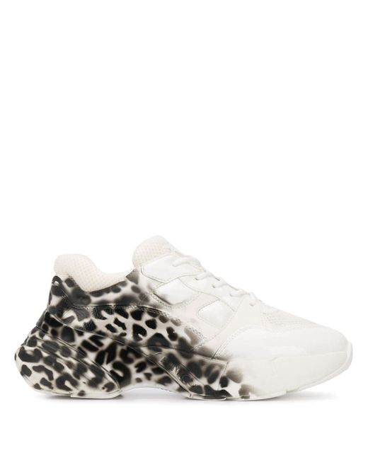 Pinko leopard print sneakers