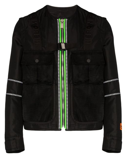 Heron Preston utility zip-up jacket
