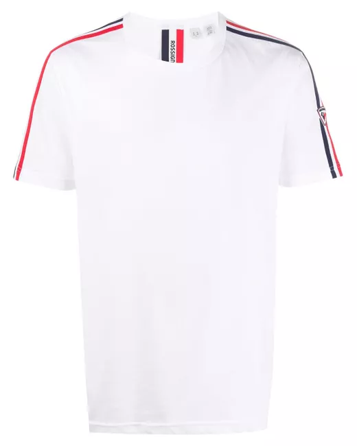 Rossignol crew neck logo stripe T-shirt
