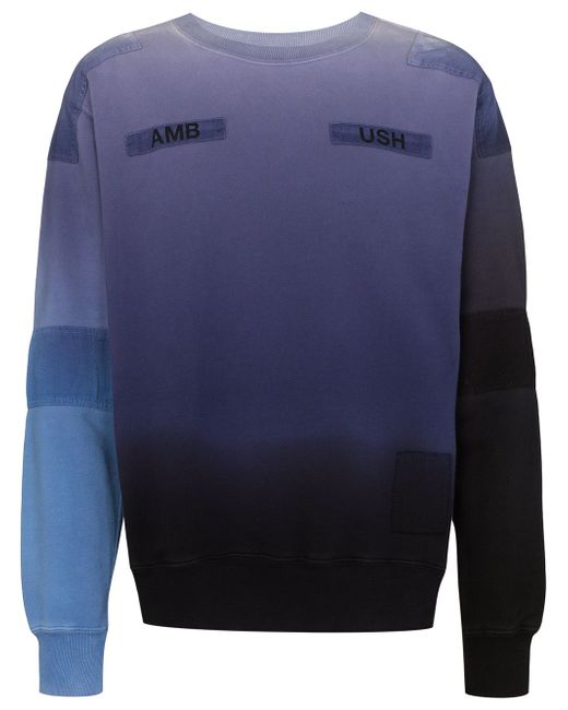 Ambush tie-dye logo print sweatshirt