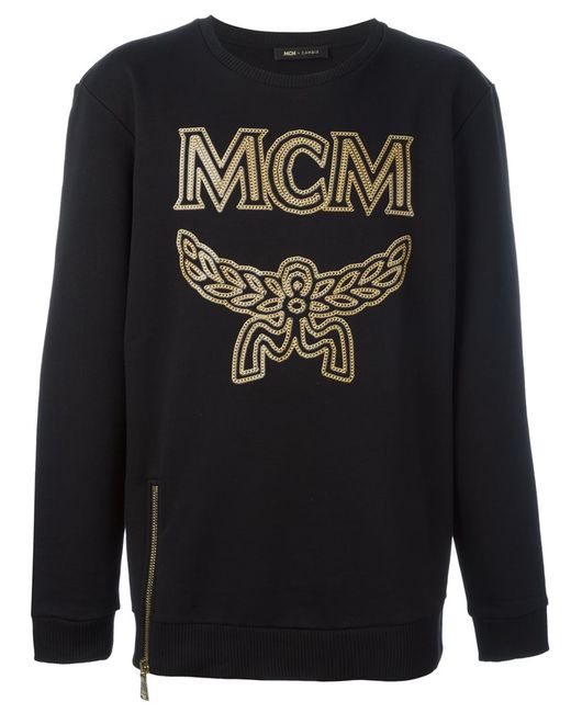 Mcm logo print sweatshirt