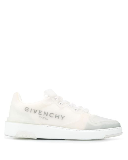 Givenchy Wing low-top transparent sneakers