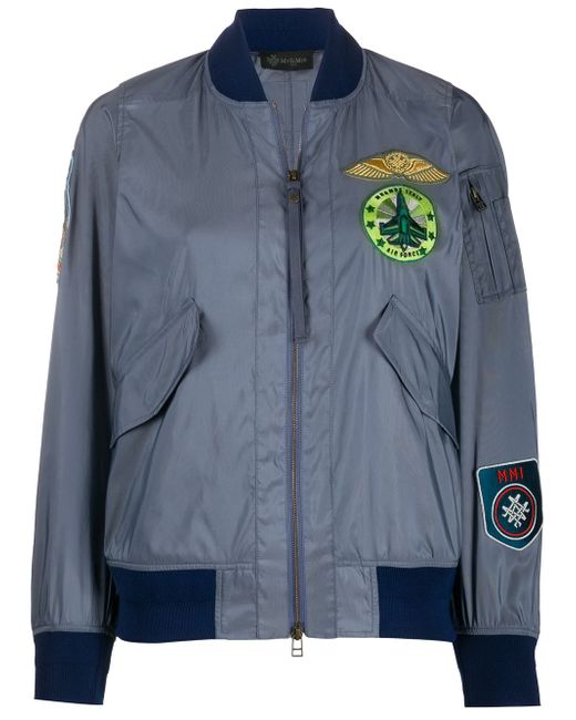 Mr & Mrs Italy patch-embellished bomber jacket