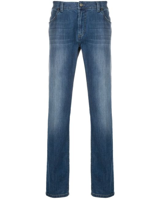 brett johnson straight-leg jeans