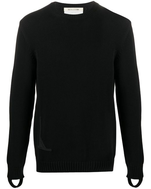 1017 Alyx 9Sm appliqué knitted jumper