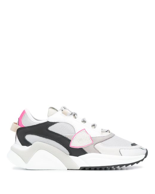 Philippe Model panelled chunky low top sneakers