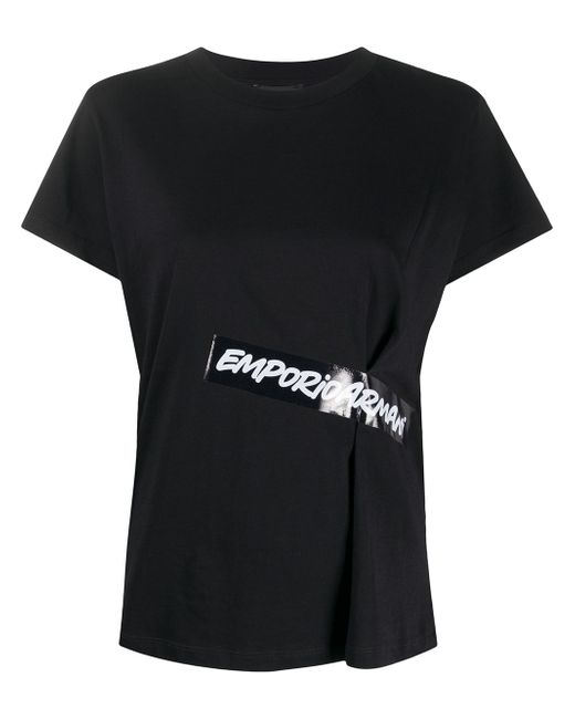 Emporio Armani logo-tape T-shirt