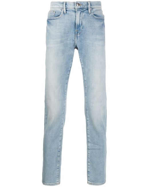 Frame straight-leg jeans