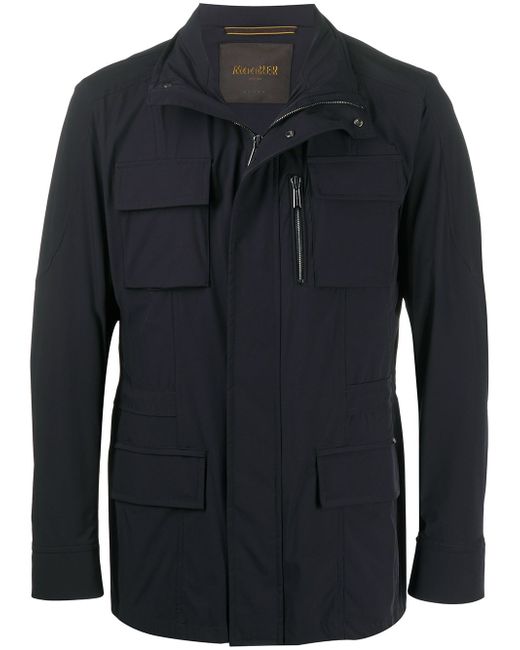 Moorer lightweight zipped jacket