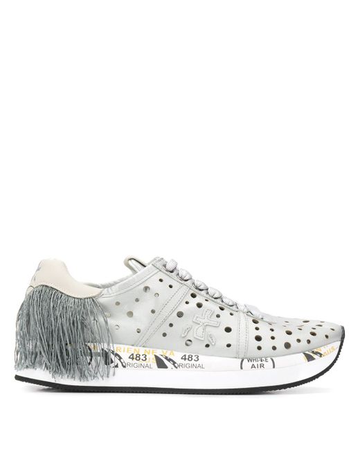 Premiata Conny fringed sneakers