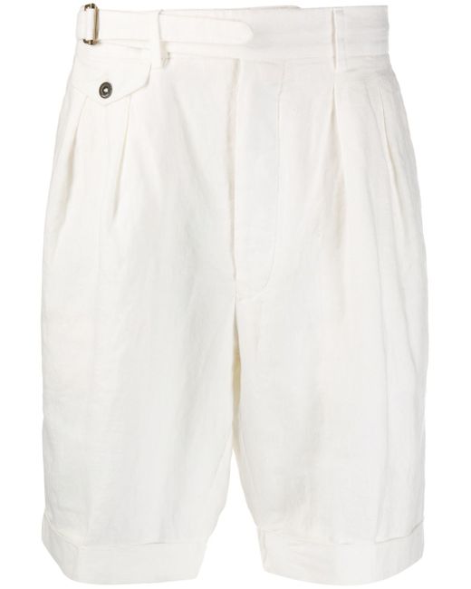 Lardini pleated-front bermuda shorts