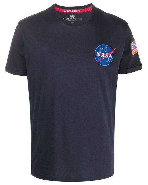 Alpha Industries NASA print T-shirt