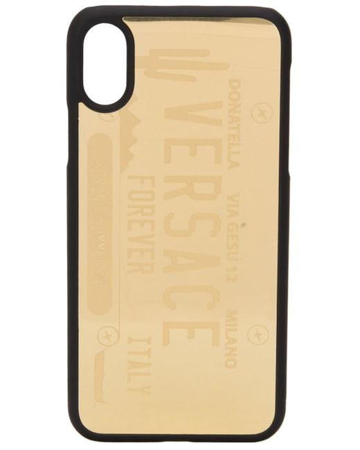 Versace registration plate iPhone X/XS case