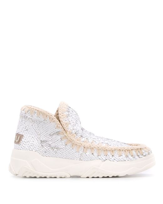 Mou sequined Eskimo sneakers