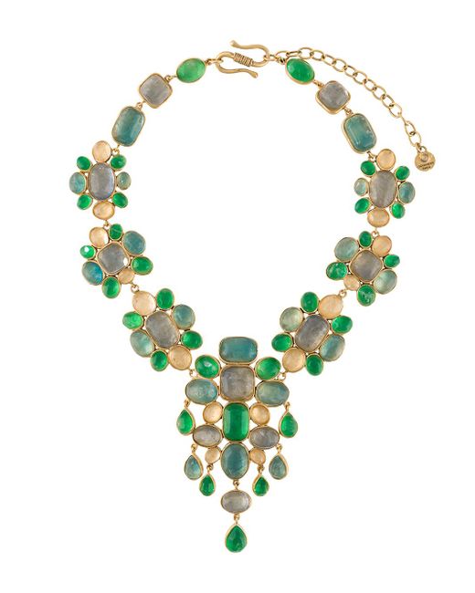 Goossens Cabochons gemstone necklace