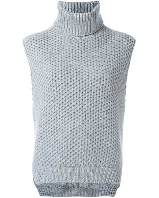 Eleventy honeycomb-knit top