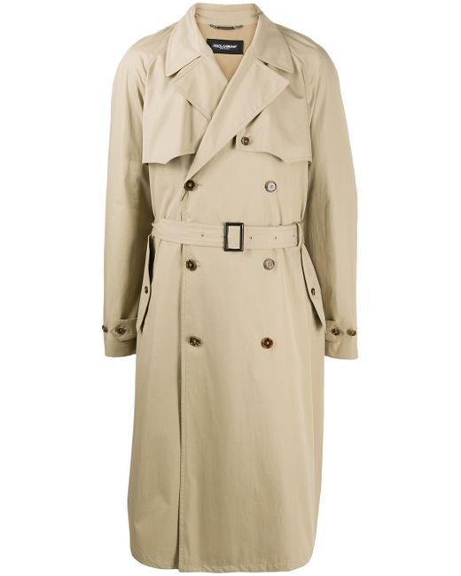 Dolce & Gabbana double-breasted trench coat